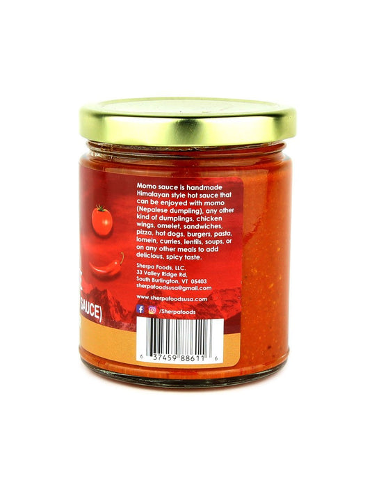 Sherpa Foods Momo Sauce (Himalayan Style Hot Sauce) - Sesame Flavor - A Slice of Vermont
