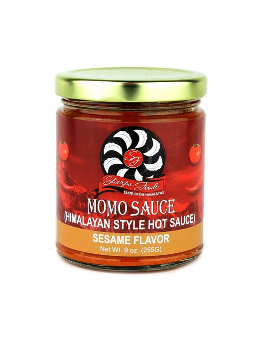 Sherpa Foods Momo Sauce (Himalayan Style Hot Sauce) - Sesame Flavor - A Slice of Vermont
