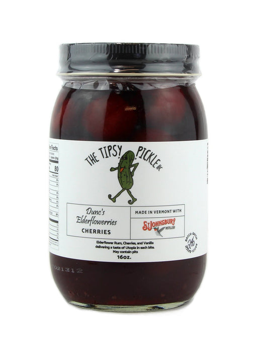 The Tipsy Pickle - Dunc's Elderflowerries Cherries - A Slice of Vermont