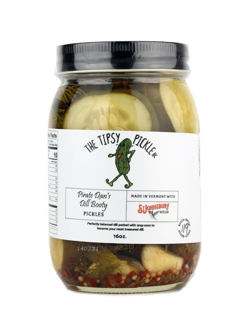 The Tipsy Pickle - Pirate Dan’s Dill Booty - A Slice of Vermont