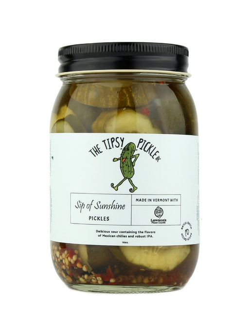 The Tipsy Pickle - Sip of Sunshine Pickles - A Slice of Vermont
