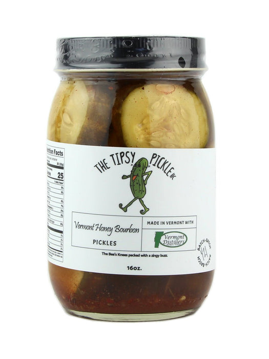 The Tipsy Pickle - Vermont Honey Bourbon Pickles - A Slice of Vermont