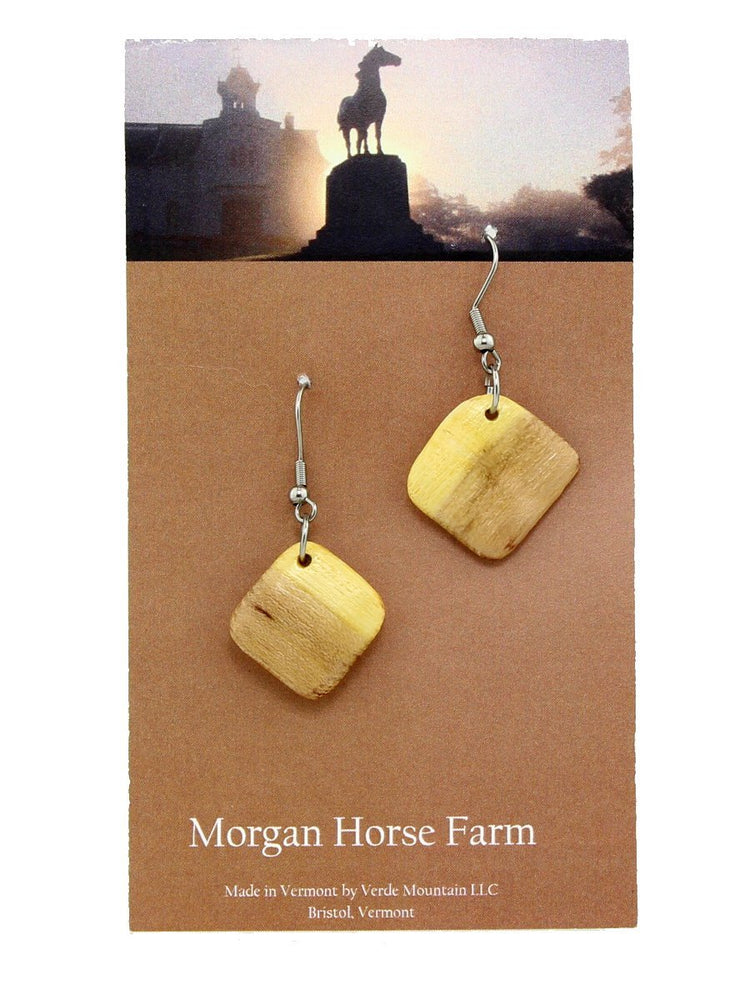 Verde Mountain - Morgan Horse Farm Earrings - A Slice of Vermont